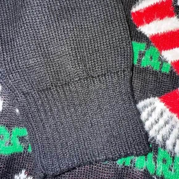 Star Wars Ugly Christmas Sweater Darth Vader Sweater Women’s Crew Neck Sz Medium - Picture 4 of 9